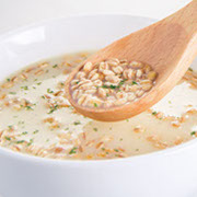 スープにも大麦シリアル3.3は良くあいます！